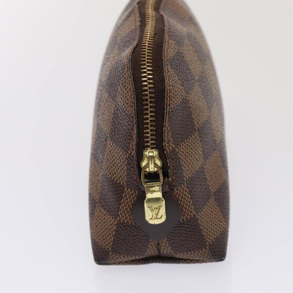 LOUIS VUITTON Damier Ebene Pochette Cosmetic PM Pouch - Picture 4 of 16